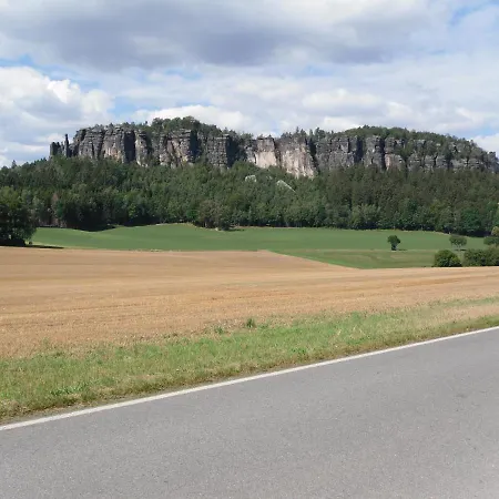 Ferienwohnung Hartmann Papstdorf Eksteriør billede